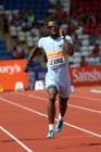 Nigel Levine winner of the 400 metres at the Sainsbury's British Championships, Birmingham.